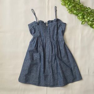 Madewell Blue Mini Sundress